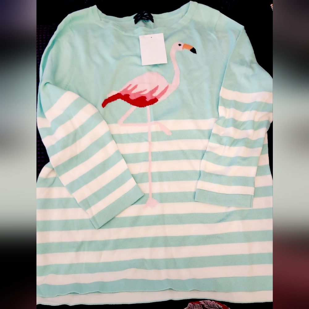Striped Flamingo Kids Pajamas